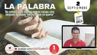 Camino Diario de Oración Personal / 2 de Septiembre del 2023