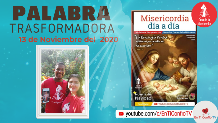 Camino Diario de Oración Personal / 13 de Noviembre del 2020