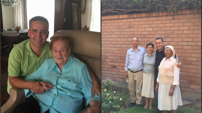 Nuestro hermano Juan Carlos, en la tierra de los Incas.
