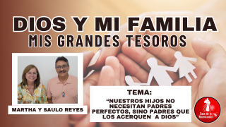 Nuestros hijos no necesitan padres perfectos, sino padres que los acerquen a Dios