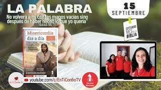 Camino Diario de Oración Personal / 15 de Septiembre del 2023