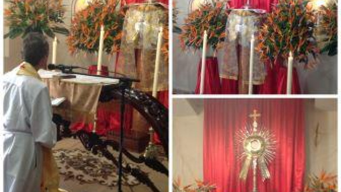 XII Aniversario de la presencia de Jesús Sacramentado en Medellín.