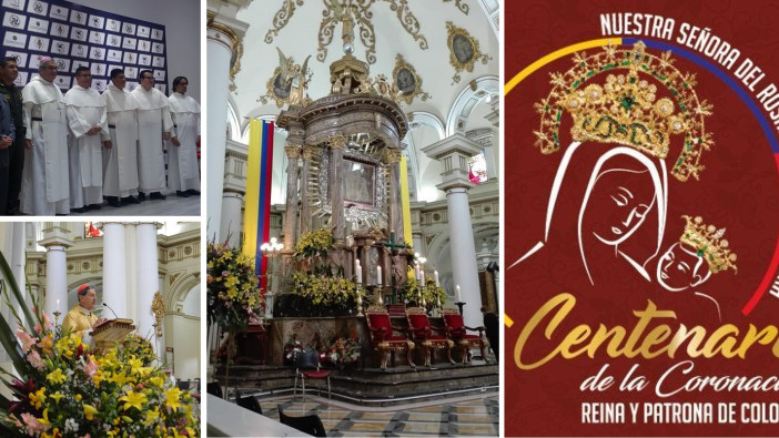Unidos al Centenario de Coronación de Nuestra Señora de Chiquinquirá como Reina y Patrona de Colombia