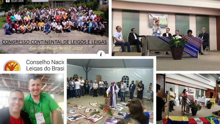 Participación en el Congreso Continental de Laicos organizado por el CELAM en Sao Paulo Brasil 2018