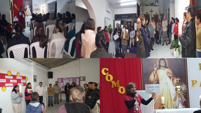 Este año Pentecostés en la sede Cristo Te Sana, un regalo de  la Misericordia