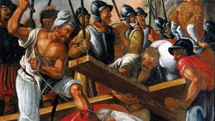 Triturado por nuestros crímenes, soportó nuestros sufrimientos