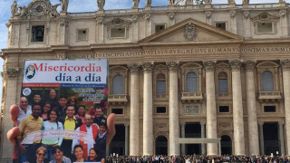 La Casa de la Misericordia presente, en la celebración de clausura del Sínodo de la Familia
