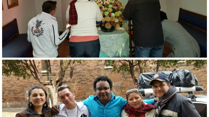 BIENVENIDOS A CASA. Nuevos hermanos llegan a nuestra familia espiritual.