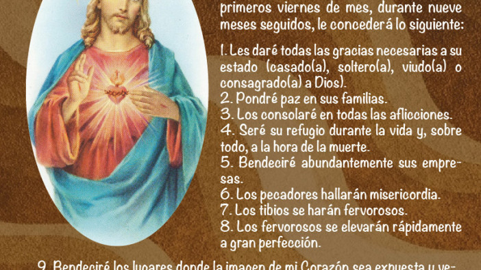 Promesas del Sagrado Corazón de Jesús