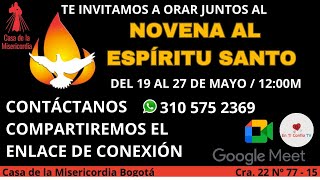 Novena al Espíritu Santo Quinto Día / 23 de Mayo del 2023