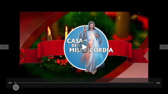 Familia Espiritual,  Feliz Navidad y Bendiciones en este Nuevo Año.