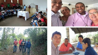 Retiro en Bucaramanga  y acompañamiento al proceso de desintoxicación en San Gil de los hermanos de la Junta Directiva